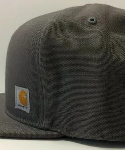 Carhartt Ashland Men's Adjustable Snapback Flat Brim Cap Authentic Canvas Hat