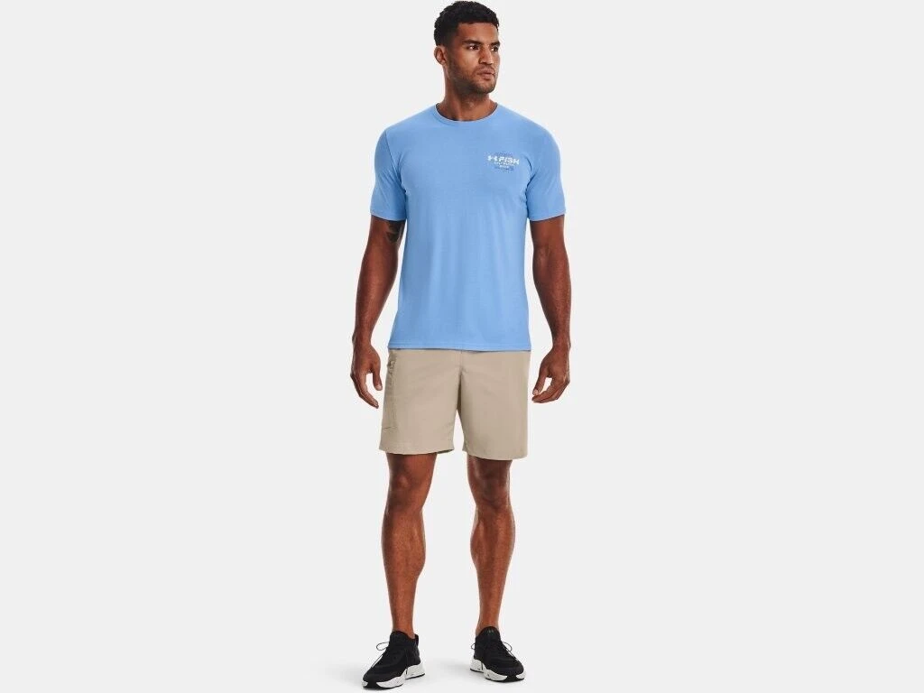 Under Armour Men's UA Fish Marlin Waterblur Short Sleeve Graphic T-Shirt SS Tee 4 Under Armour Men's UA Fish Marlin Waterblur Short Sleeve Graphic T-Shirt SS Tee