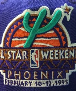 1995 NBA All-Star Game Phoenix Suns Mitchell & Ness Snapback Hat Cap ASG Retro