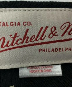 2022 Philadelphia 76ers Mitchell & Ness NBA Snapback Hat Cap Sixers Adjustable