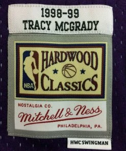 Tracy McGrady Toronto Raptors Mitchell & Ness NBA 1998-1999 Authentic Jersey HWC