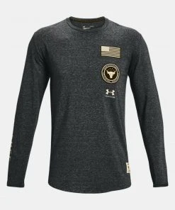 Under Armour Men's UA Project Rock Vet Day Long Sleeve Dwayne
