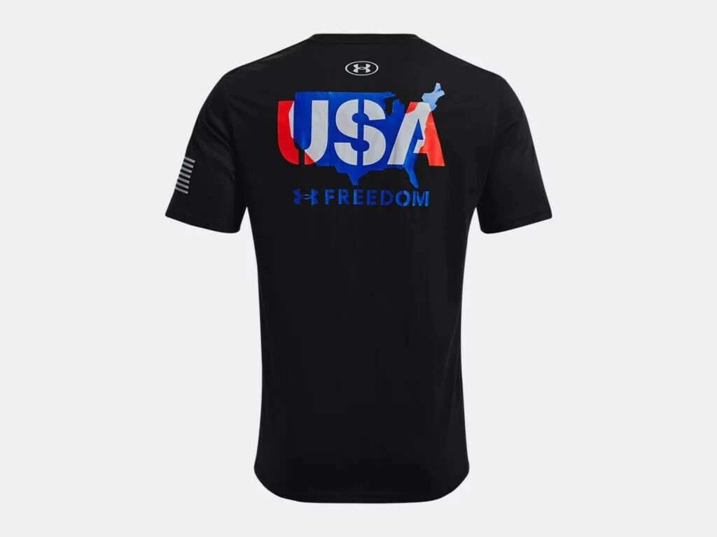 Under Armour Mens UA Freedom USA States Logo Short Sleeve Graphic T-Shirt SS Tee 11 Under Armour Mens UA Freedom USA States Logo Short Sleeve Graphic T-Shirt SS Tee