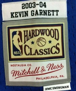 Kevin Garnett Minnesota Timberwolves Mitchell & Ness Authentic 2003-2004 Jersey NBA