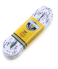Howies Hockey Howies White Waxed Hockey Skate Laces Waxed 72", 84", 96", 108", 120"