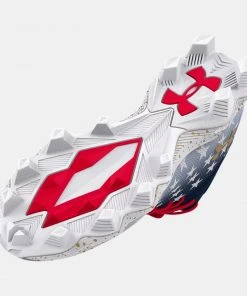 2023 Under Armour Boys' UA Spotlight Franchise USA Jr. Football Molded Cleats