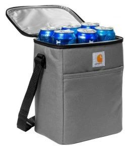 Carhartt Vertical 12-Can Cooler Lunch Box Bag Insulated Beverage Cooler