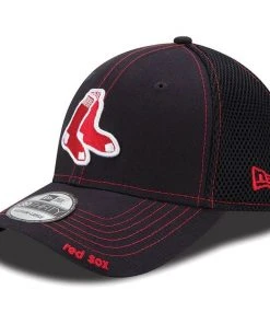2022 Boston Red Sox New Era MLB Neo 39THIRTY Stretch Flex Mesh Back Cap Hat Stocking