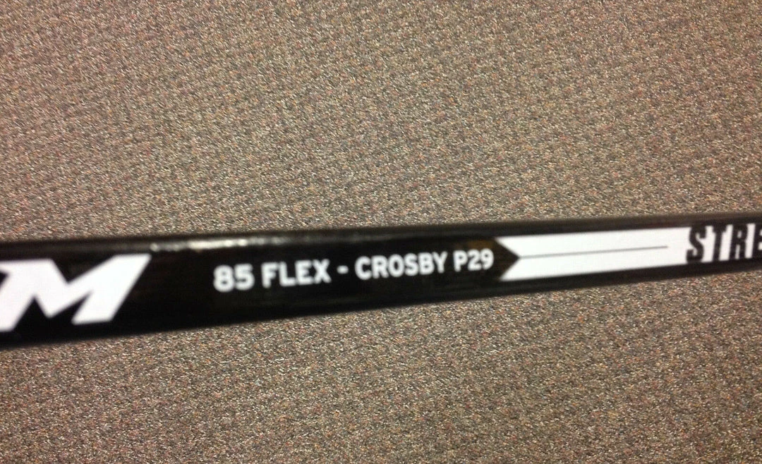 CCM HSSTR Senior 85 Flex Street Hockey Stick - Left Hand - Crosby Curve 3 CCM HSSTR Senior 85 Flex Street Hockey Stick - Left Hand - Crosby Curve