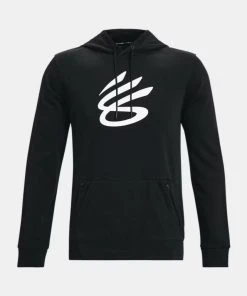 Under Armour Men's UA Curry Logo Pullover Hoodie Sweatshirt Hooded