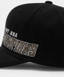 Chicago Bulls Mitchell & Ness Snapback Hat 1997 NBA Finals Champions Cap Black