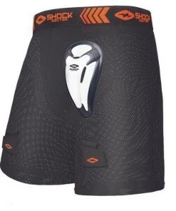 Shock Doctor Loose Hockey Short With BioFlex Cup - Boys Or Mens Hockey Jock