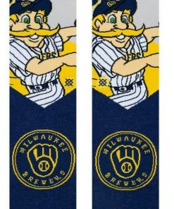 2022 Milwaukee Brewers Stance MLB Bernie Brewer Mascot Socks Large Men's 9-13