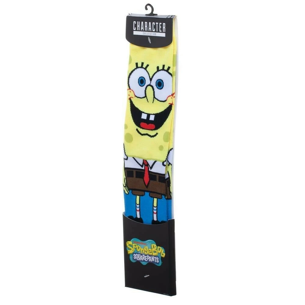 SpongeBob SquarePants Bioworld Crew Socks Men's 8-12 Nickelodeon Cartoon 3 SpongeBob SquarePants Bioworld Crew Socks Men's 8-12 Nickelodeon Cartoon