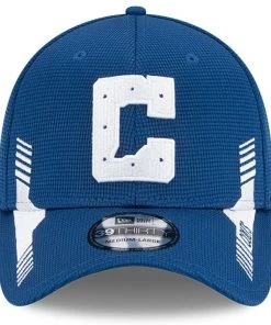 2021 Indianapolis Colts New Era 39THIRTY NFL Home Sideline On Field Flex Hat Cap