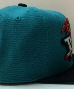 Detroit Pistons Mitchell & Ness NBA Snapback Hat Cap Horse Hardwood Classics HWC