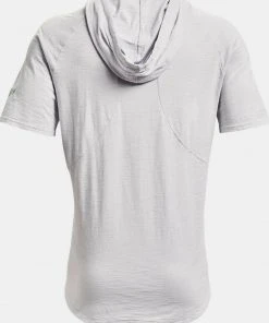 Under Armour Mens UA Project Rock Terry Snake Short Sleeve Hoodie Dwayne Johnson