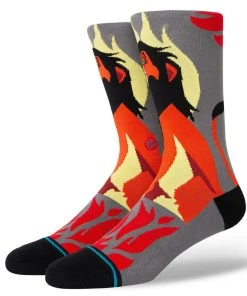 Stance, Disney Stance X The Lion King Scar Socks Large Men's 9-13 Disney Villains