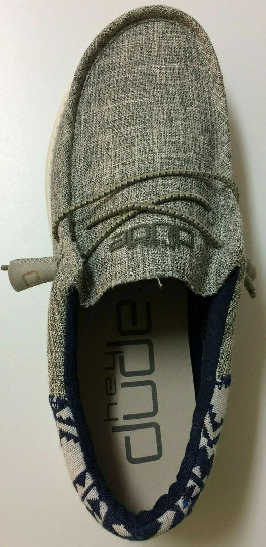 Hey Dude Wally Funk Desert Taupe Men's Shoes Comfortable Lightweight Slip On 6 Hey Dude Wally Funk Desert Taupe Men's Shoes Comfortable Lightweight Slip On