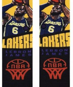 LeBron James Los Angeles Lakers LA Stance NBA Graded Socks Large Mens 9-13
