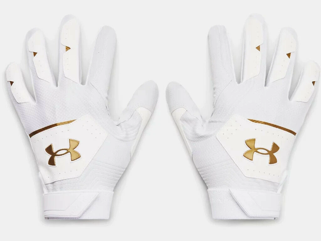 2022 Under Armour Mens UA Clean Up Baseball Softball Adult Batting Gloves 6 2022 Under Armour Mens UA Clean Up Baseball Softball Adult Batting Gloves