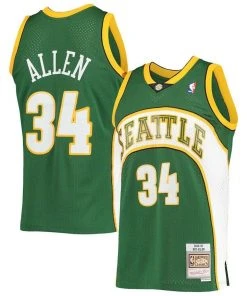 NBA Ray Allen Seattle SuperSonics Mitchell & Ness Authentic 2006-2007 Jersey Sonics