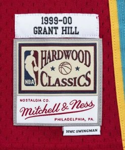 Grant Hill Detroit Pistons Mitchell & Ness NBA Authentic Jersey 1999-2000 Red 8 Grant Hill Detroit Pistons Mitchell & Ness NBA Authentic Jersey 1999-2000 Red