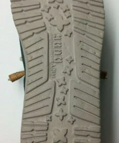 Hey Dude Wally Linen Natural Teal Casual Lightweight Slip On Men's Shoes Comfort 10 Hey Dude Wally Linen Natural Teal Casual Lightweight Slip On Men's Shoes Comfort