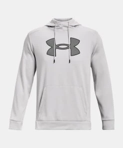 Under Armour Men's UA Fleece Big Logo Hoodie Hooded Sweatshirt