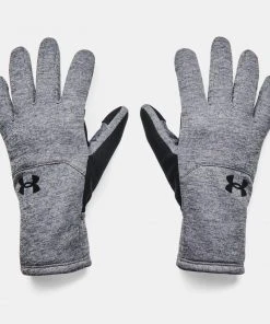 Under Armour Men's UA Storm Fleece Gloves Liner Winter Water/Snow Repellent