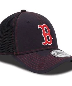 2022 Boston Red Sox B New Era MLB Neo 39THIRTY Stretch Flex Mesh Cap Hat