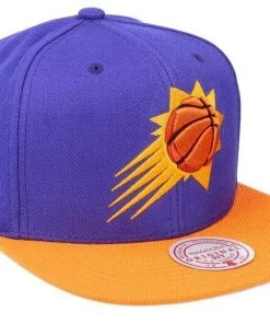 Phoenix Suns Mitchell & Ness NBA Snapback Hat 2Tone Hardwood Classics Cap Retro