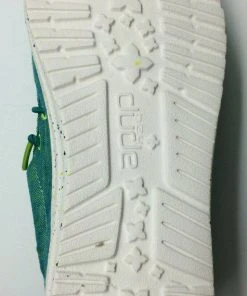 Hey Dude Wally Youth Chambray Gamer Comfortable Lightweight Slip On Casual Shoes