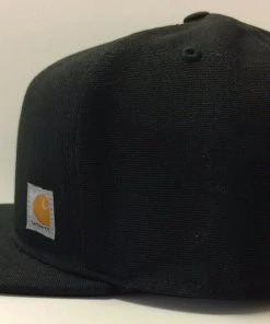 Carhartt Ashland Men's Adjustable Snapback Flat Brim Cap Authentic Canvas Hat