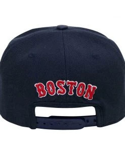 Boston Red Sox Pro Standard MLB Snapback Hat Flat Brim Adjustable Cap Stockings