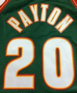 NBA Gary Payton Seattle SuperSonics Mitchell & Ness Authentic 1995-96 Jersey Sonics