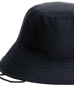 New Era 39THIRTY Hex Era Bucket Hat Blank Cap Training Sun Fishing Hat Drawcord