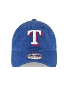 2022 Texas Rangers T New Era MLB 9TWENTY Adjustable Strapback Blue Hat Dad Cap