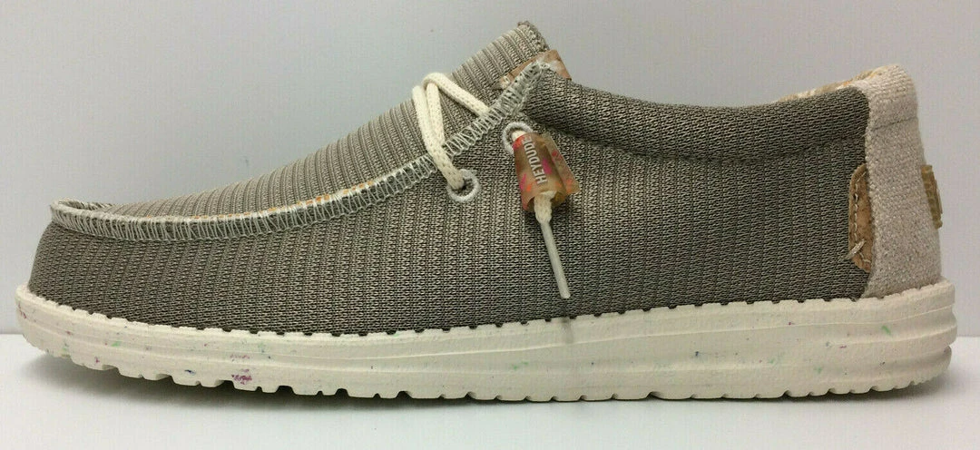 Hey Dude Wally Eco Sox Desert Brown Men's Shoe Lightweight Casual Slip On Shoes 3 Hey Dude Wally Eco Sox Desert Brown Men's Shoe Lightweight Casual Slip On Shoes