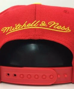 Houston Rockets Mitchell & Ness NBA Snapback Hat 2Tone Hardwood Classics Cap