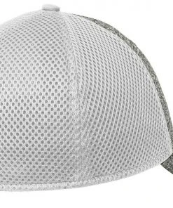 New Era 39THIRTY Shadow Heather Flex Mesh Structured Stretch Hat Blank Cap