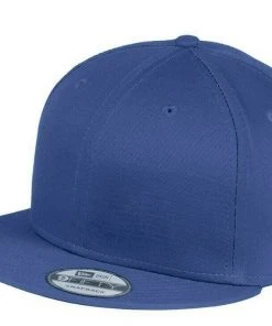 New Era 9FIFTY Flat Brim Snapback Hat Cap -Blank - White, Black, Royal, Navy 950