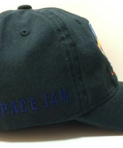 Mitchell & Ness X Space Jam 2 A New Legacy NBA Strapback Black Hat Dad Cap