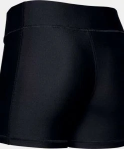 Under Armour Team Shorty 4 Volleyball Spandex Shorts Black Volleyball Short 4"