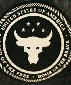 Under Armour Men's UA Project Rock Vet Day Flag T-Shirt Dwayne