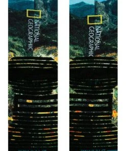 Stance X National Geographic Poppy Trails FEEL360 Crew Socks Large Men's 9-13