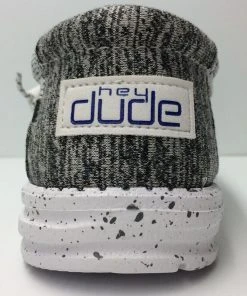 Hey Dude Wally Stretch Aggregate Lightweight Slip On Casual Comfort Men's Shoes