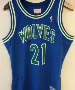 Kevin Garnett Minnesota Timberwolves Mitchell & Ness NBA Authentic Jersey Rookie