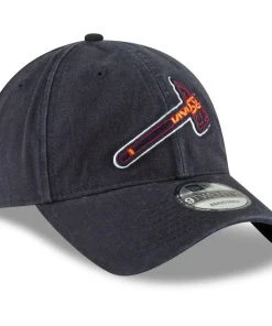 Atlanta Braves New Era MLB 9TWENTY Strapback Adjustable Hat Dad Cap Tomahawk Axe