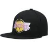 Los Angeles Lakers LA Mitchell & Ness NBA Hardwood Classic Snapback Hat Cap